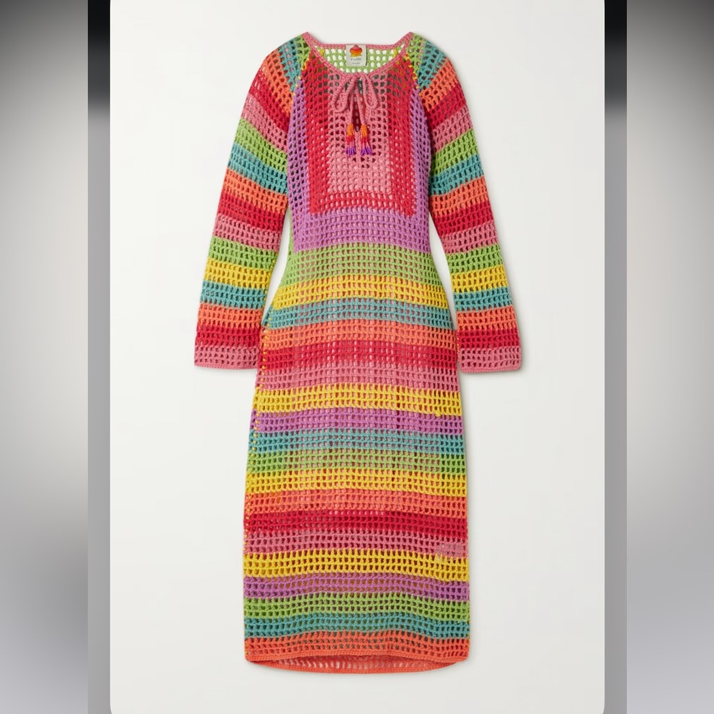 Farm Rio Crochet Dress - Picture 2 of 8